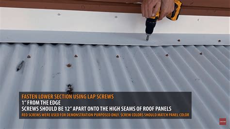 how to install metal flashing on pier and post house|metal roof flashing repair.